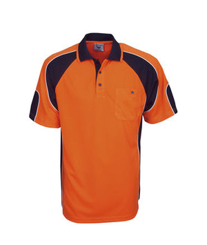 Hi Vis Cooldry Side Panel Polo | Workwear