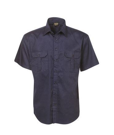 Cotton Drill Work Shirt | Workwear