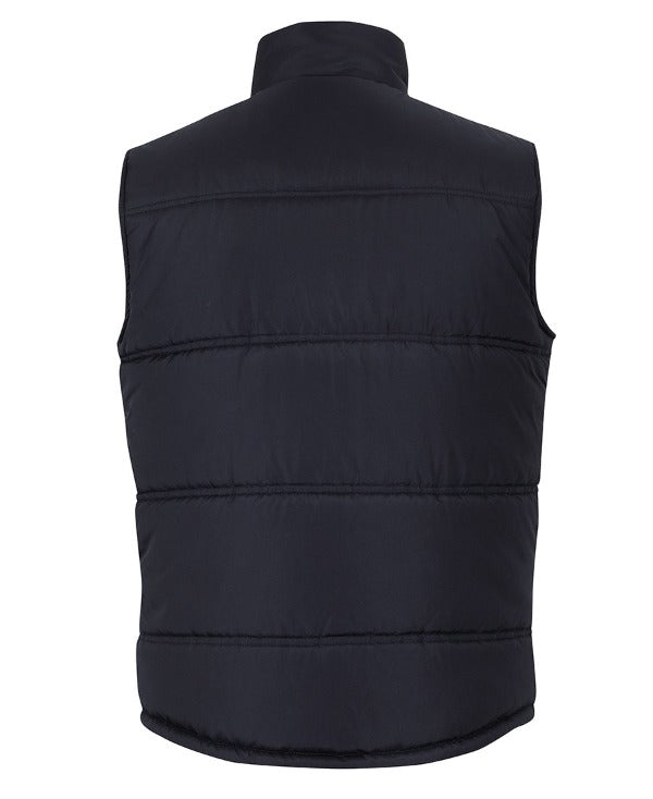 PUFFER CONTRAST VEST Back View