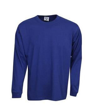T14 Premium L/S Cotton T-Shirt - Safe-T-Rex Workwear Pty Ltd