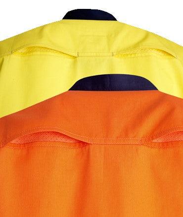 C82 Hi Vis Cotton Twill Shirt - Safe-T-Rex Workwear Pty Ltd