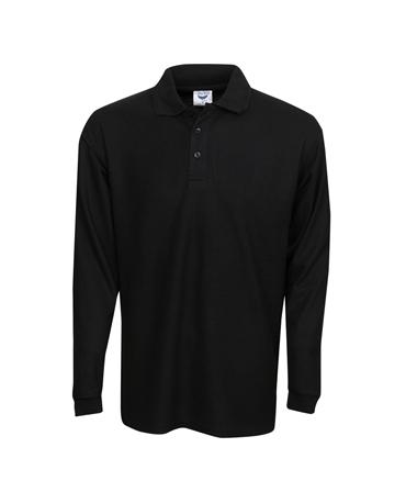 P11 Premium L/S Pique Polo Shirt - Safe-T-Rex Workwear Pty Ltd