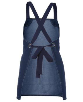 Cross Back Denim Apron Without Strap | Hospitality