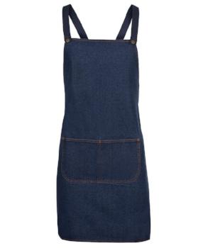 Cross Back Denim Apron Without Strap | Hospitality
