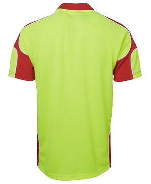 Hi-Vis Short Sleeve Arm Panel Polo | Workwear