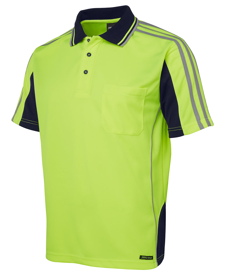 Hi Vis Arm Tape Polo | Workwear