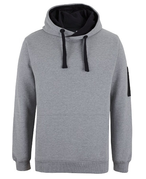 6CFH 350 TRADE HOODIE in 13% Marle/Black