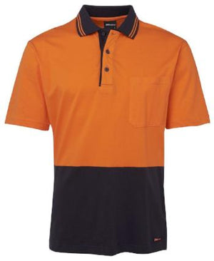 Hi Vis Cotton Polo | Workwear