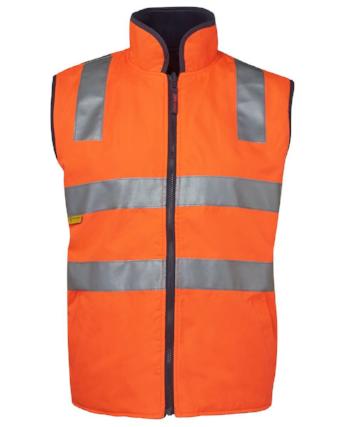 Pink Hi Vis Day Night Reversible Vest | Workwear