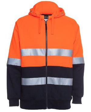 Hi Vis Day Night Full Zip Hoodie | Workwear