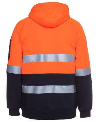 Hi Vis Day Night Full Zip Hoodie | Workwear