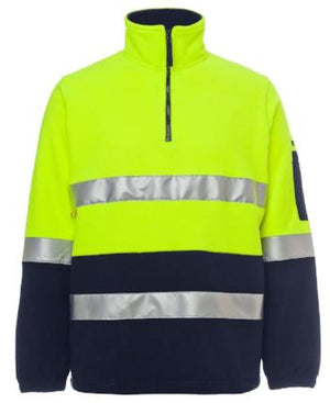 Hi Vis Day Night Half Zip Polar Fleece | Workwear