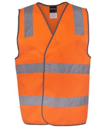 6DNSV JB's Hi Vis (D+N) Safety Vest - Safe-T-Rex Workwear Pty Ltd