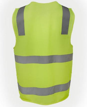 Hi Vis Day Night Zip Safety Vest | Workwear