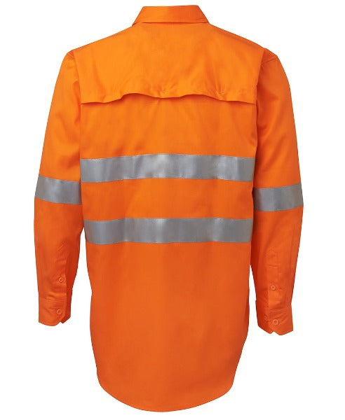 Hi Vis Long Sleeve Day Night 150G Work Shirt | Workwear