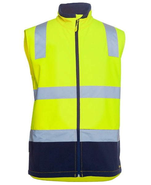 Hi Vis D+N Water Resistant Softshell Vest | Workwear
