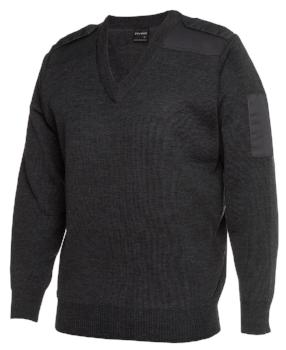 Knitted Epaulette Jumper | Corporate Wear