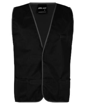 6HFV JB's Coloured Tricot Vest - Safe-T-Rex Workwear Pty Ltd