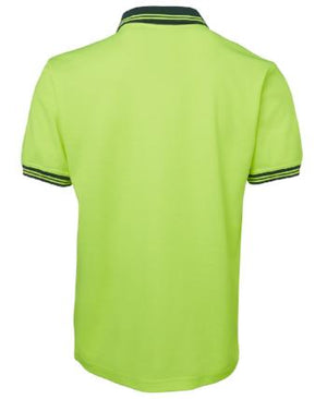 Hi Vis Cotton Back Polo | Workwear