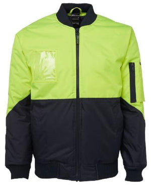 6HVFJ JB's Hi Vis Flying Jacket - Safe-T-Rex Workwear Pty Ltd