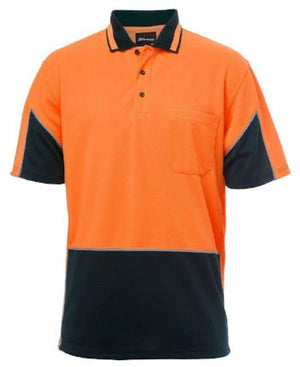 6HVGS JB's Hi Vis S/S Gap Polo - Safe-T-Rex Workwear Pty Ltd