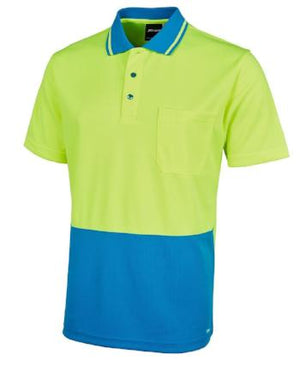 Hi Vis Non Cuff Traditional Polo | Workwear