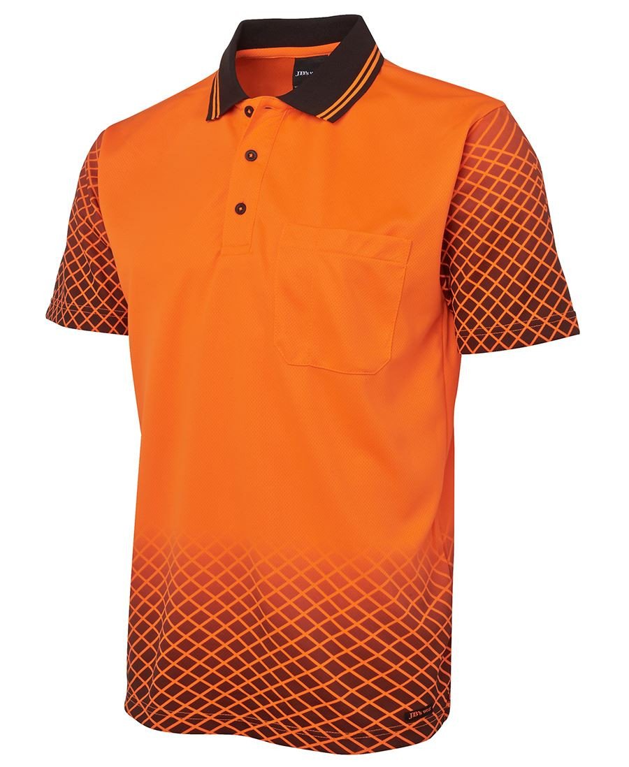Hi Vis Net Sub Polo | Workwear