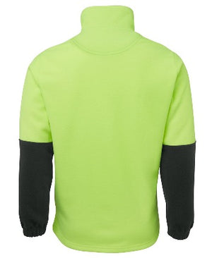 Hi-Vis Half Zip Polar Fleece | Hi Vis Workwear