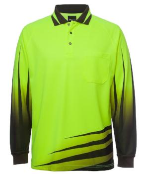 Hi Vis L/S Rippa Sub Polo | Workwear