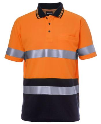Hi Vis Day Night Traditional Polo | Workwear
