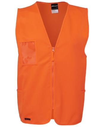 Hi Vis Zip Safety Vest | Workwear