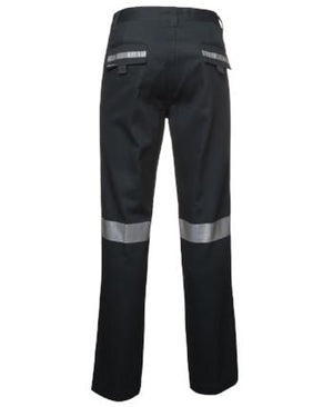 Mercerised Work Trousers With 3M Tape | Workwear