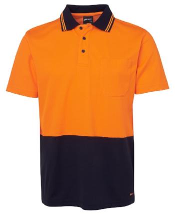 Hi Vis Cotton Back Polo | Workwear