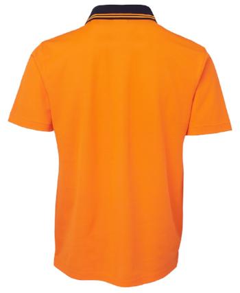 Hi Vis Cotton Back Polo | Workwear