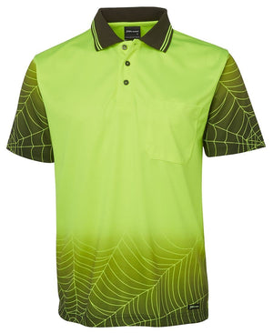 6WPS JB's Hi Vis S/S Web Polo - Safe-T-Rex Workwear Pty Ltd