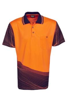 Hi Vis Wave Polo | Workwear