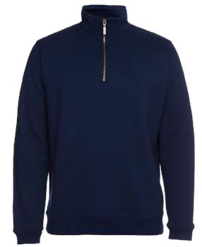 1/2 Brass Zip Sweat | Workwear