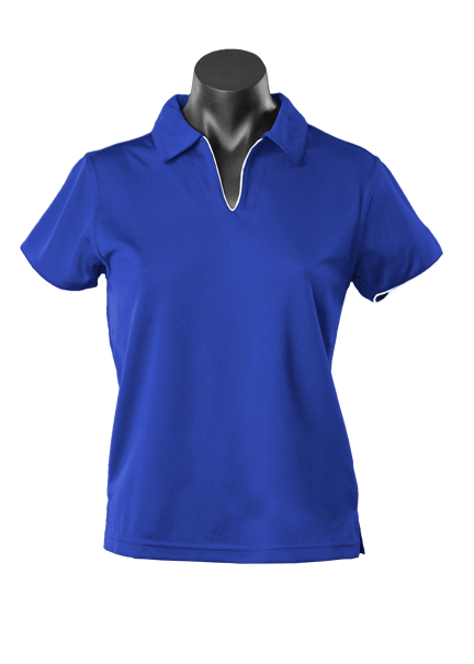 YARRA LADY POLOS - 2302 | Printed Workwear Online | Safe-T-Rex Australia