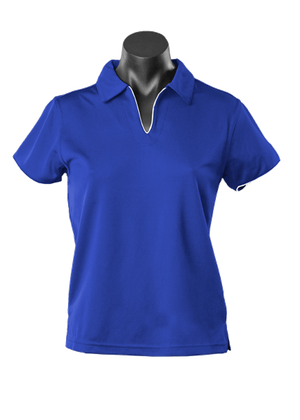 YARRA LADY POLOS - 2302 | Printed Workwear Online | Safe-T-Rex Australia