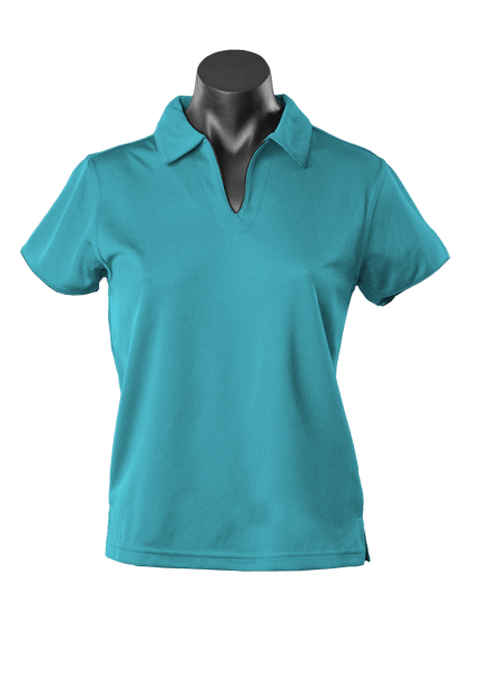 YARRA LADY POLOS - 2302 | Printed Workwear Online | Safe-T-Rex Australia