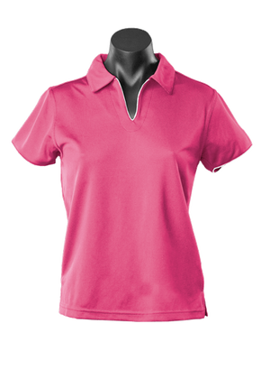 YARRA LADY POLOS - 2302 | Printed Workwear Online | Safe-T-Rex Australia