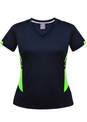 TASMAN LADY TEES - 2211 | Printed Workwear Online | Safe-T-Rex Australia