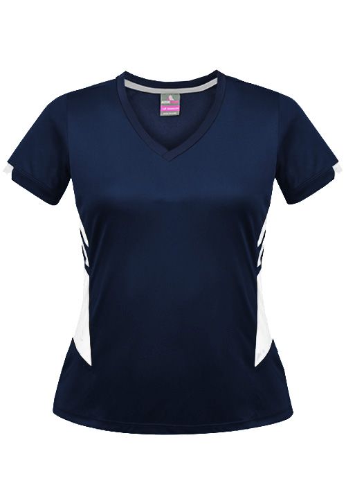 TASMAN LADY TEES - 2211 | Printed Workwear Online | Safe-T-Rex Australia