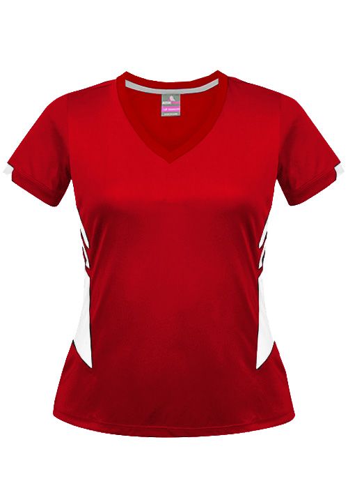 TASMAN LADY TEES - 2211 | Printed Workwear Online | Safe-T-Rex Australia