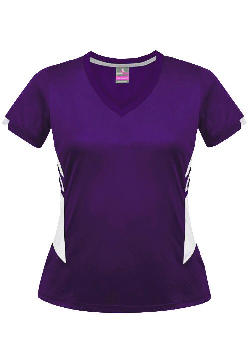 TASMAN LADY TEES - 2211 | Printed Workwear Online | Safe-T-Rex Australia