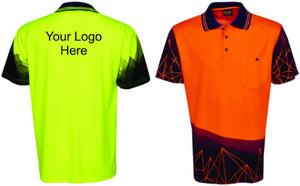 Hi Vis Astro Polo - 10 Pack Printed | Workwear