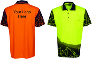 Hi Vis Astro Polo - 10 Pack Printed | Workwear